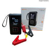 CARGA DE BATERIA + BOMBA DE AR PORTÁTIL + LANTERNA [3 em 1]